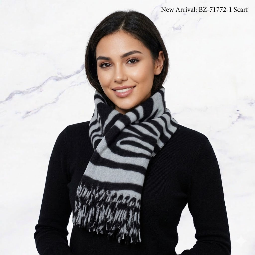 CASHMERE ZEBRA GRIS X1
