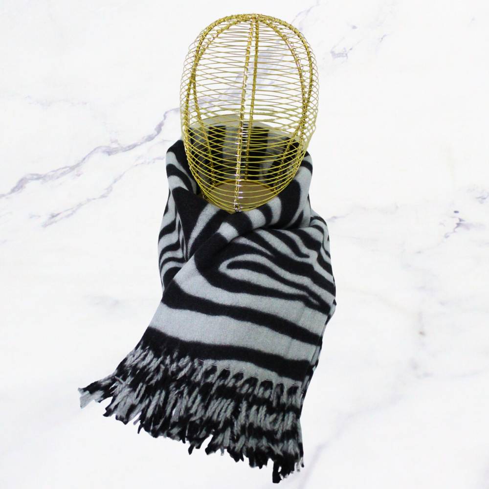 CASHMERE ZEBRA GRIS X1