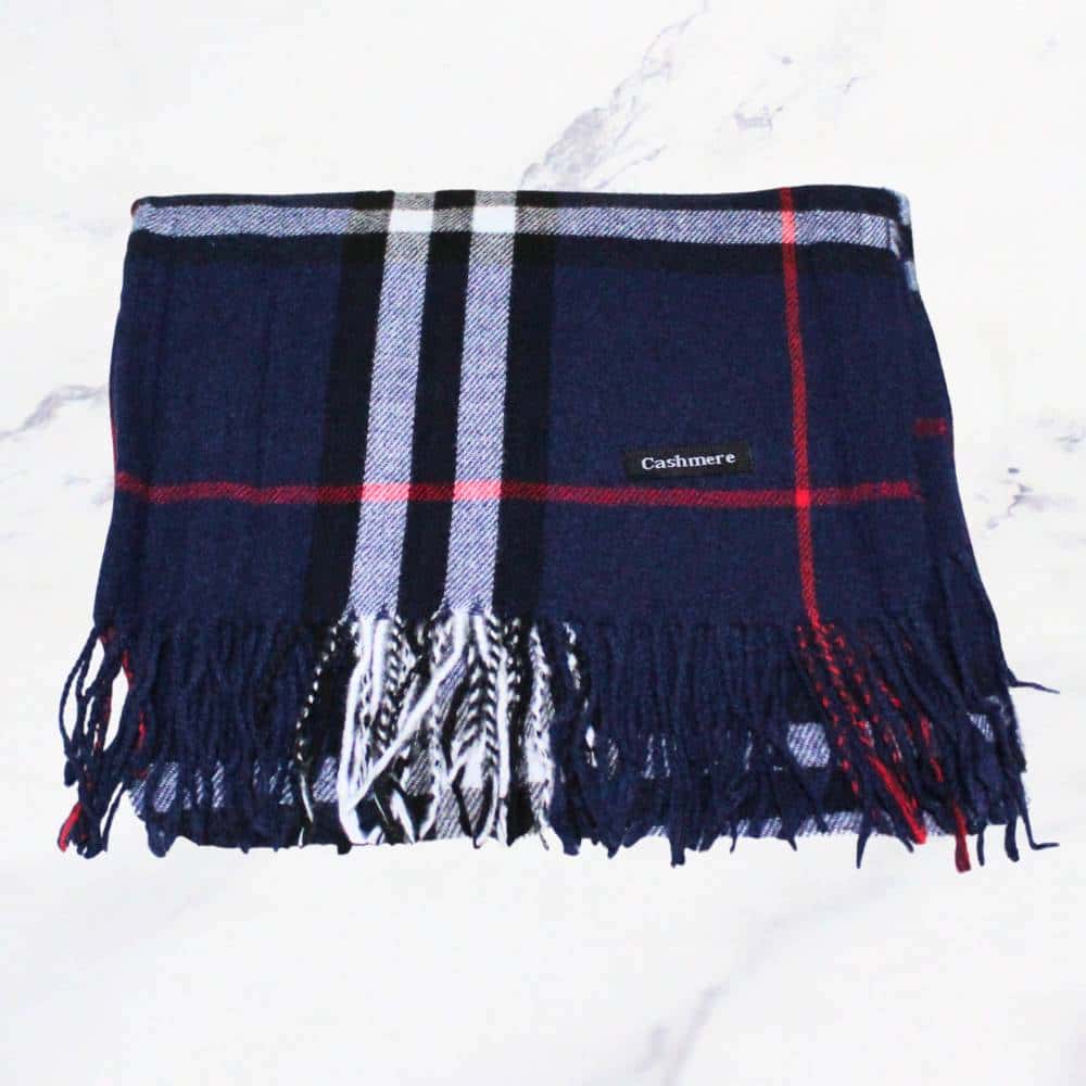 Cashmere lineas azul x1