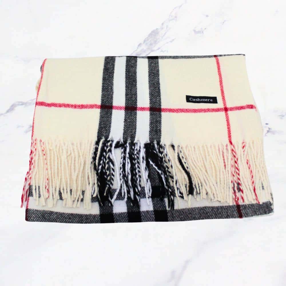 Cashmere lineas beige x1