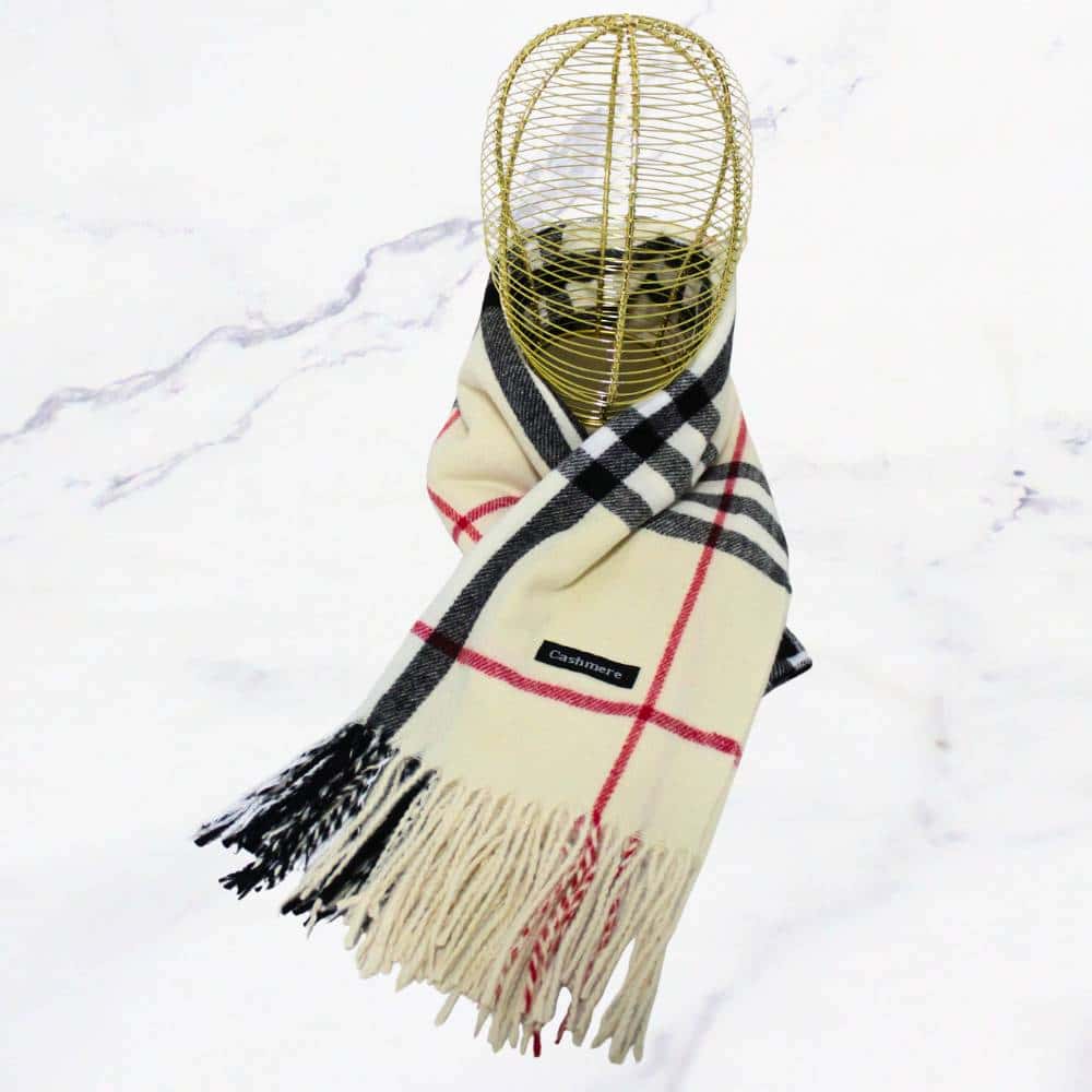 Cashmere lineas beige x1