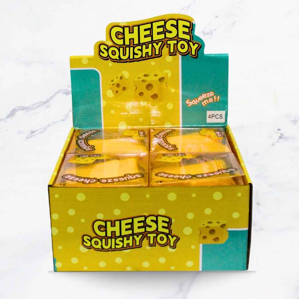 SQUISHY QUESO 11CM X4
