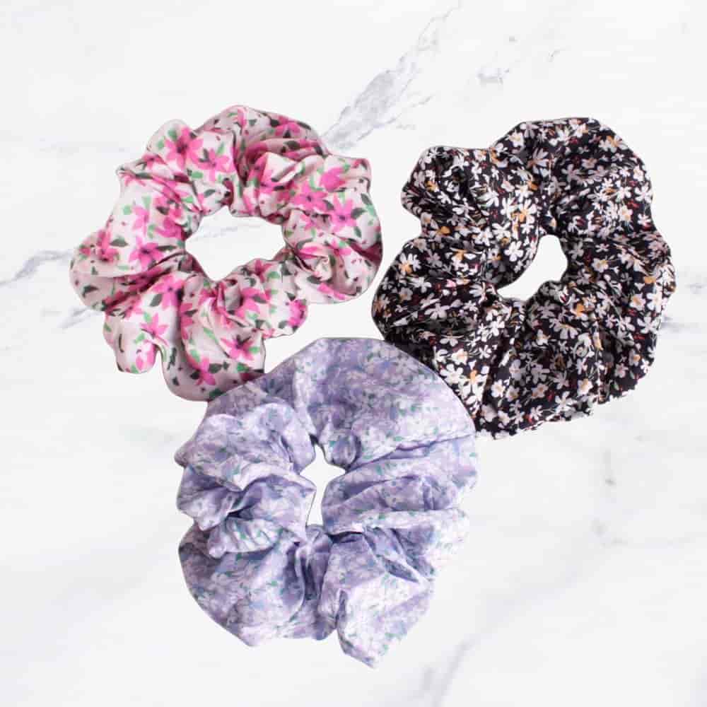 Colet maxi flores x12