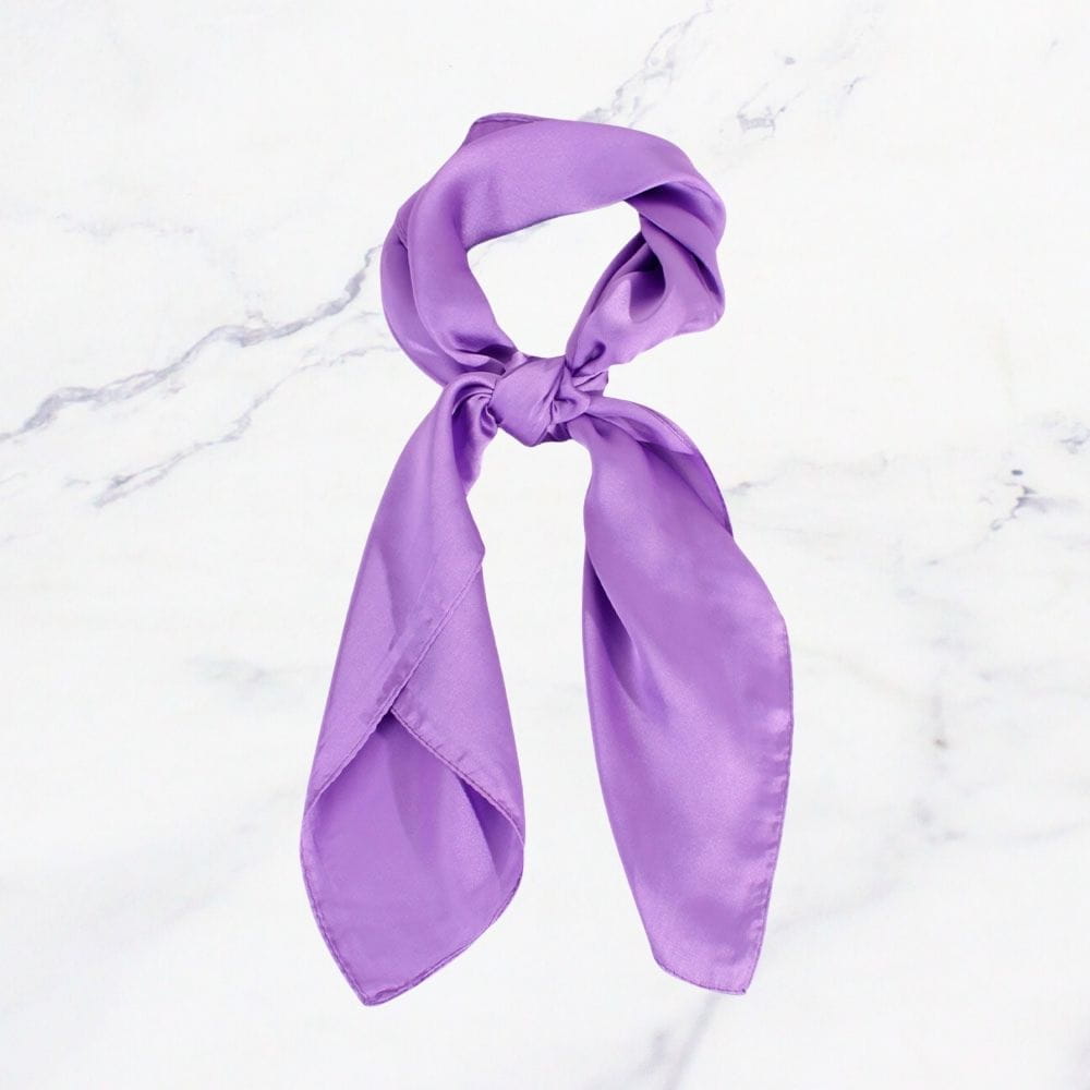PAÑUELO 70X70 MORADO X1