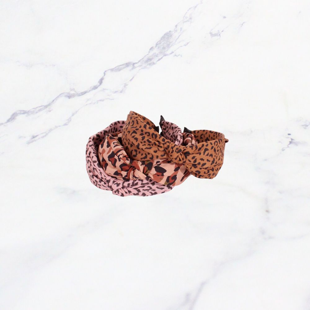 CINTILLO GRUESO ANIMAL PRINT X12
