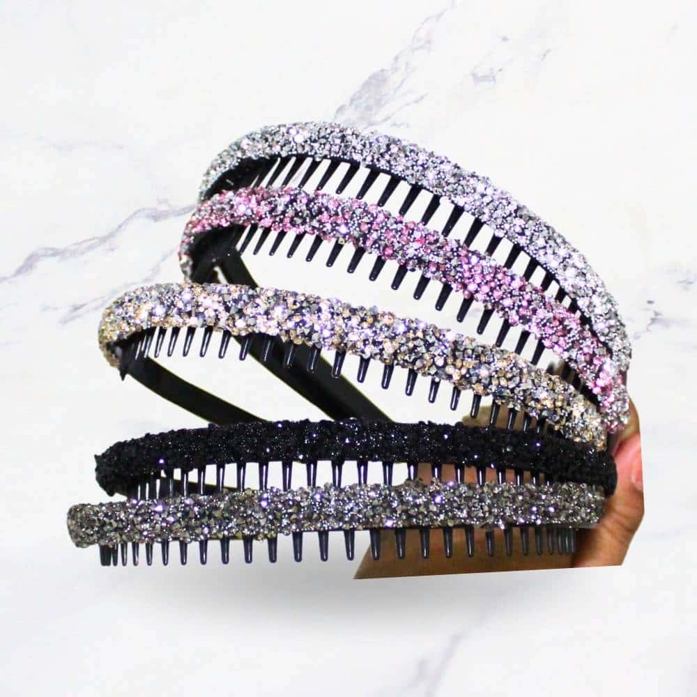 CINTILLO DIENTES STRASS X12