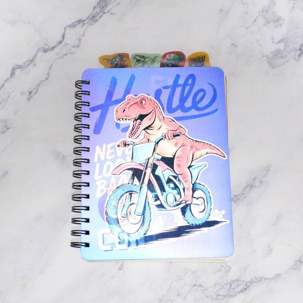 LIBRETA 3D DINOSAURIO X1