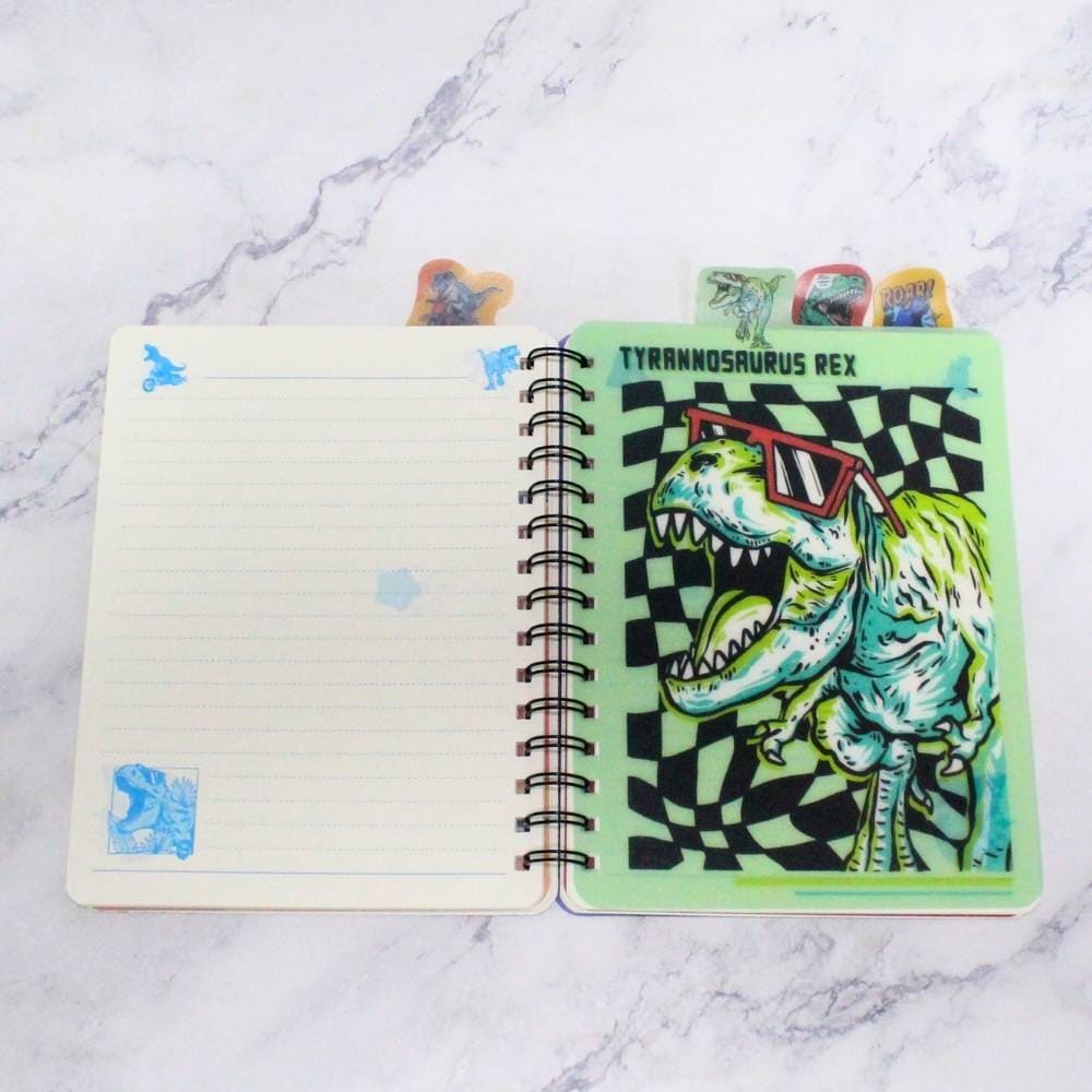 LIBRETA 3D DINOSAURIO X1