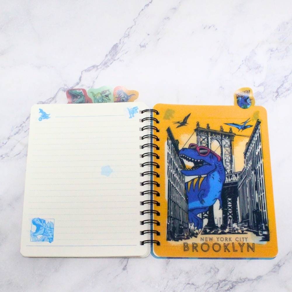 LIBRETA 3D DINOSAURIO X1
