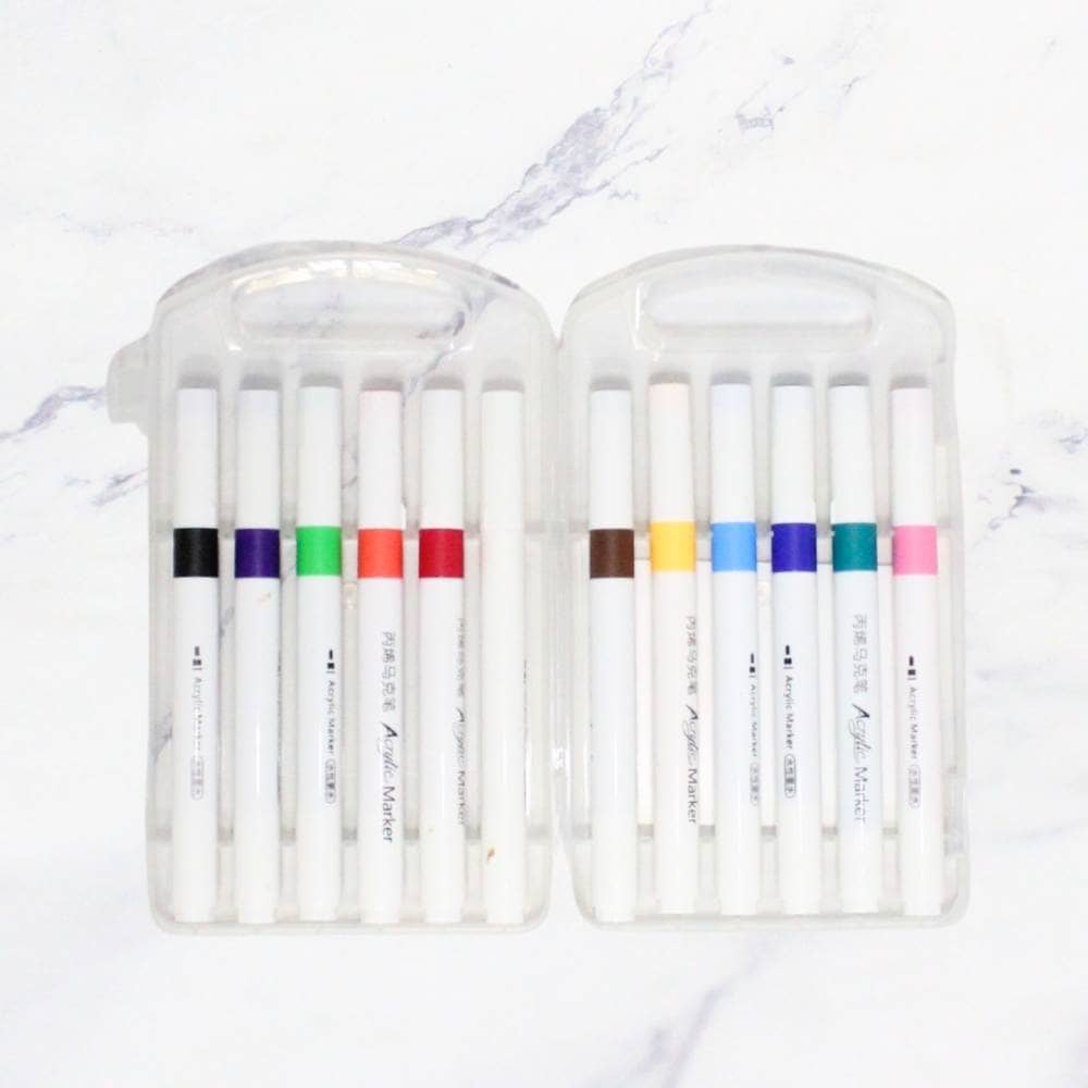 LAPICES ACRILICOS X12