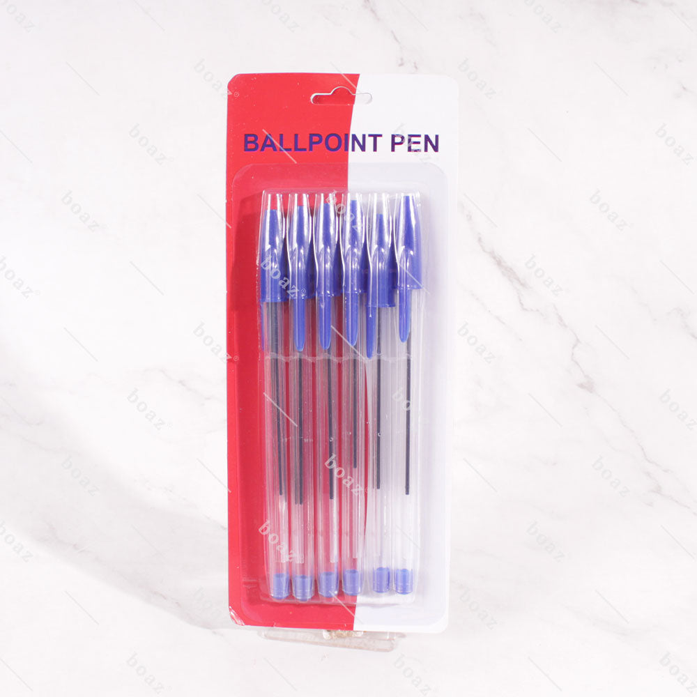 LAPIZ GEL BASICO AZUL (6 unidades)