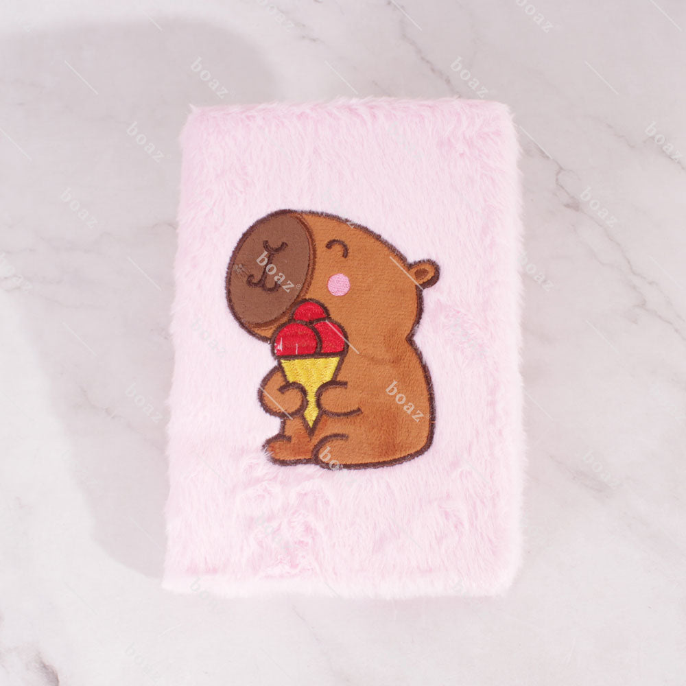 LIBRETA CAPY PIEL ROSA 2 (unidad)