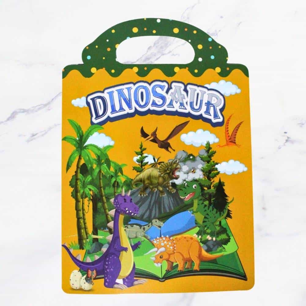 LIBRETA STICKER DINO X1