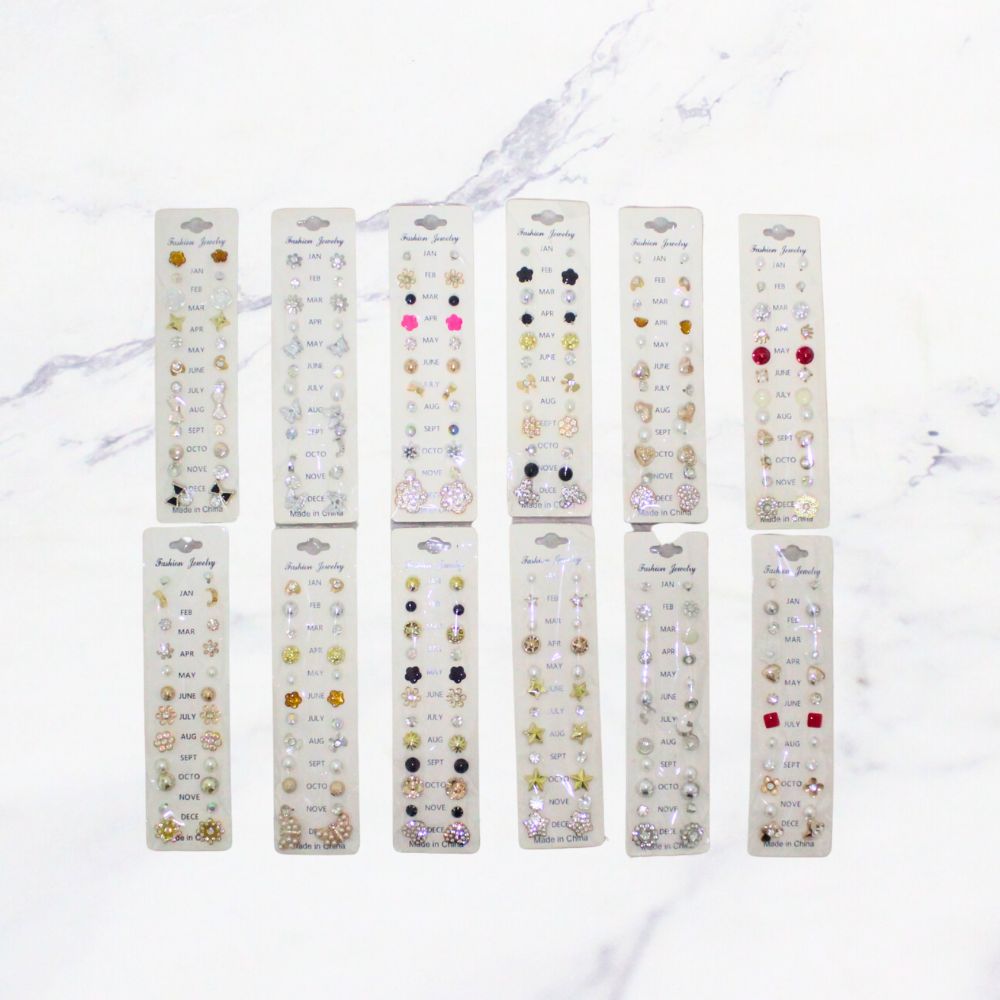 Set de aros mes bebe x12