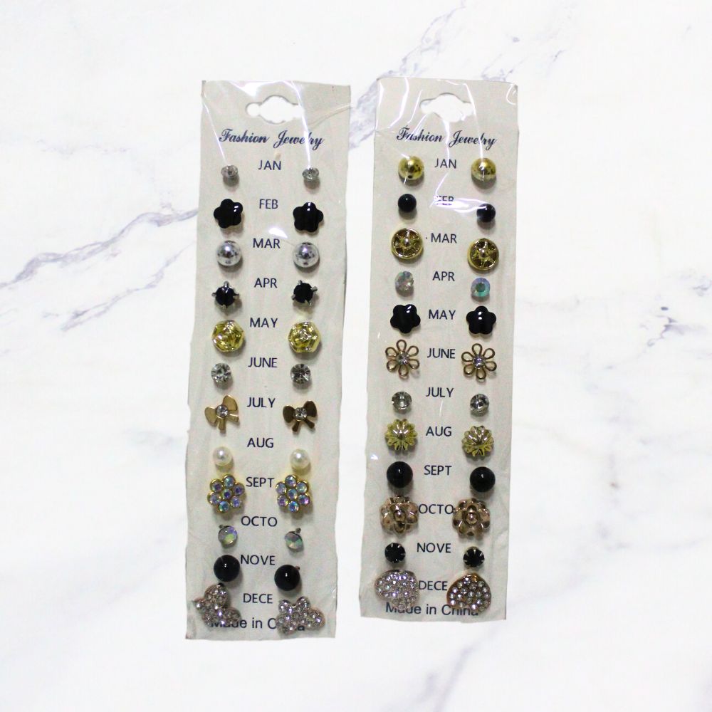 Set de aros mes bebe x12
