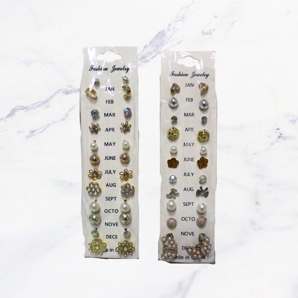 Set de aros mes bebe x12