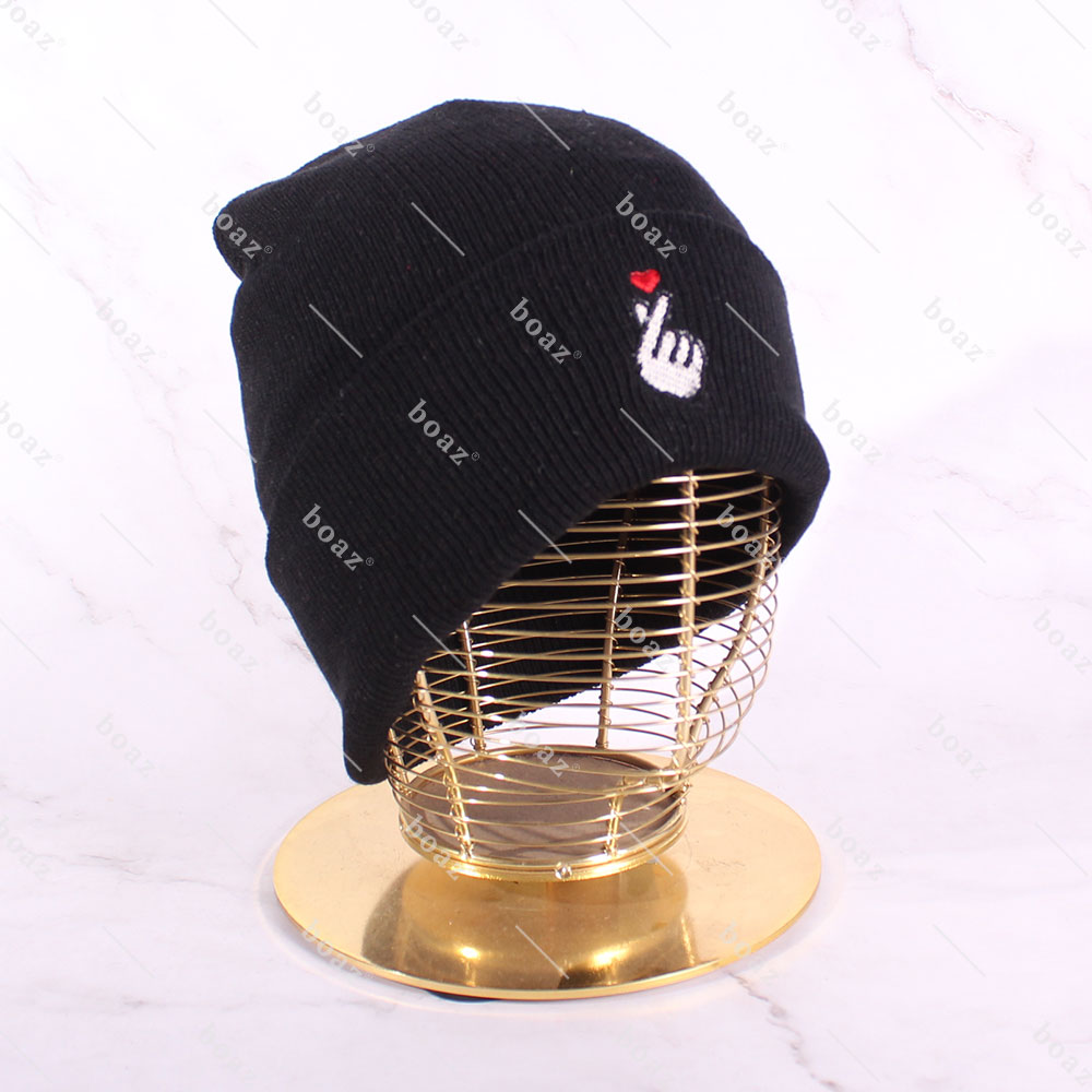 GORRO KR CORAZON NEGRO (unidad)