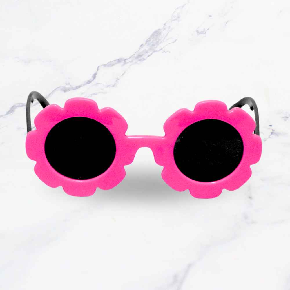 LENTE KID FLOR FUCSIA x1