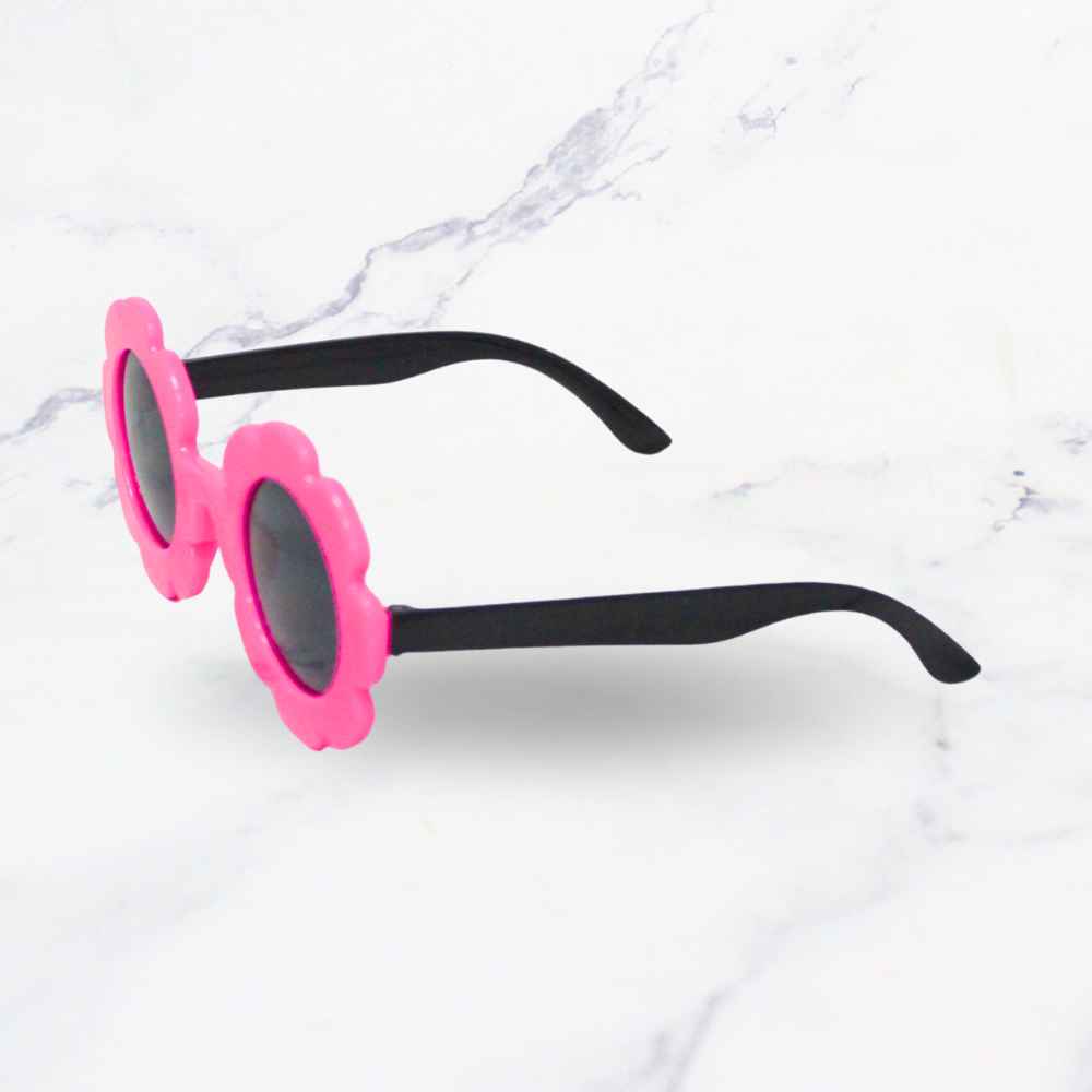 LENTE KID FLOR FUCSIA x1