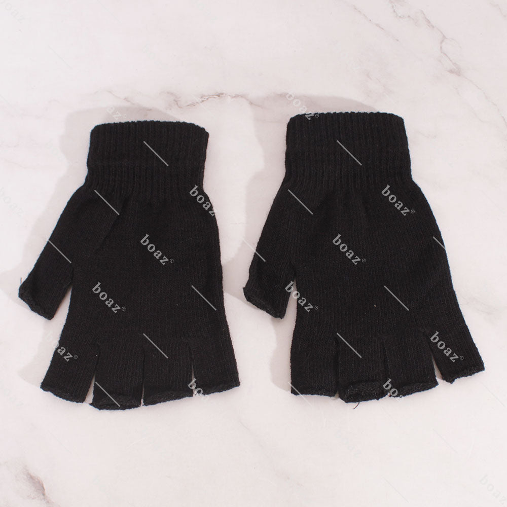 GUANTE SIN DEDO NEGRO (docena)