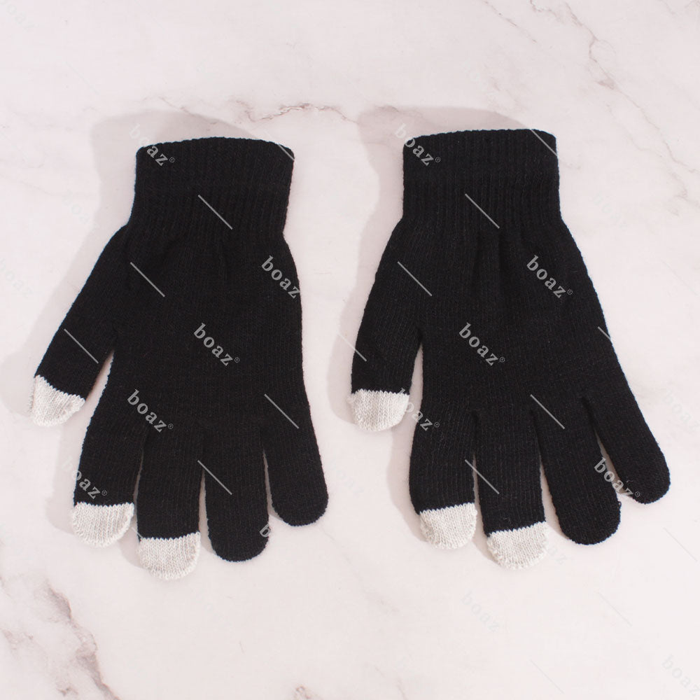 GUANTES TOUCH NEGRO (docena)