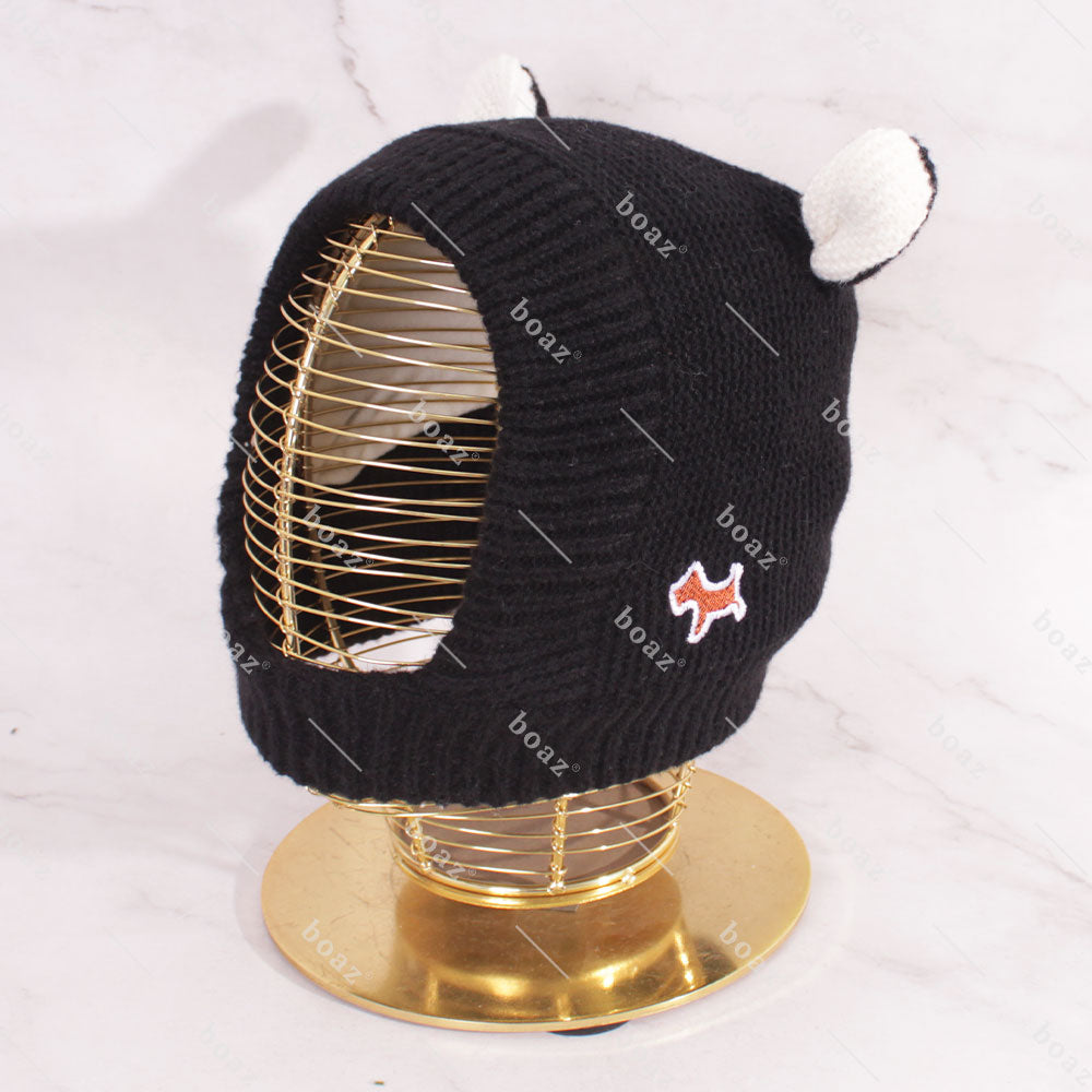 GORRO PERRITO NEGRO X1