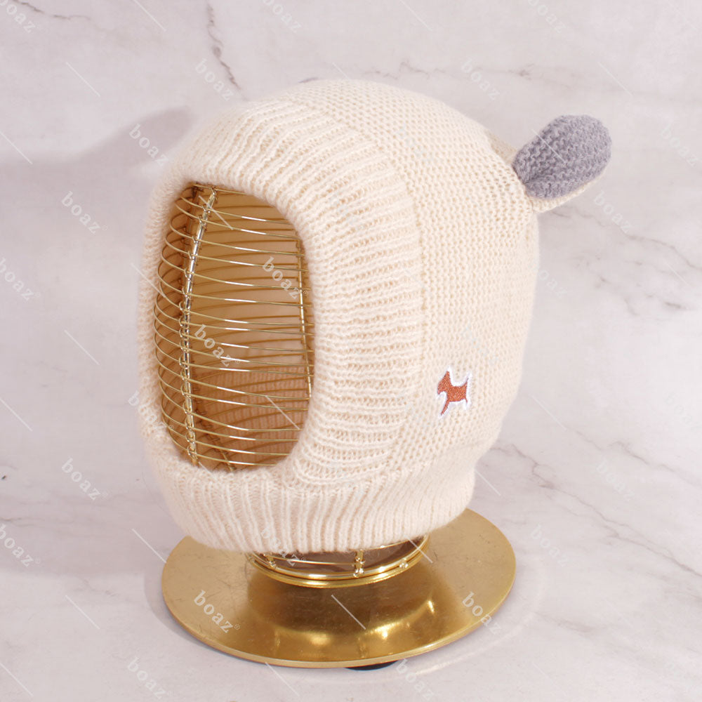GORRO PERRITO BEIGE X1