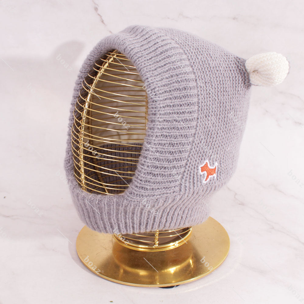 GORRO PERRITO GRIS X1