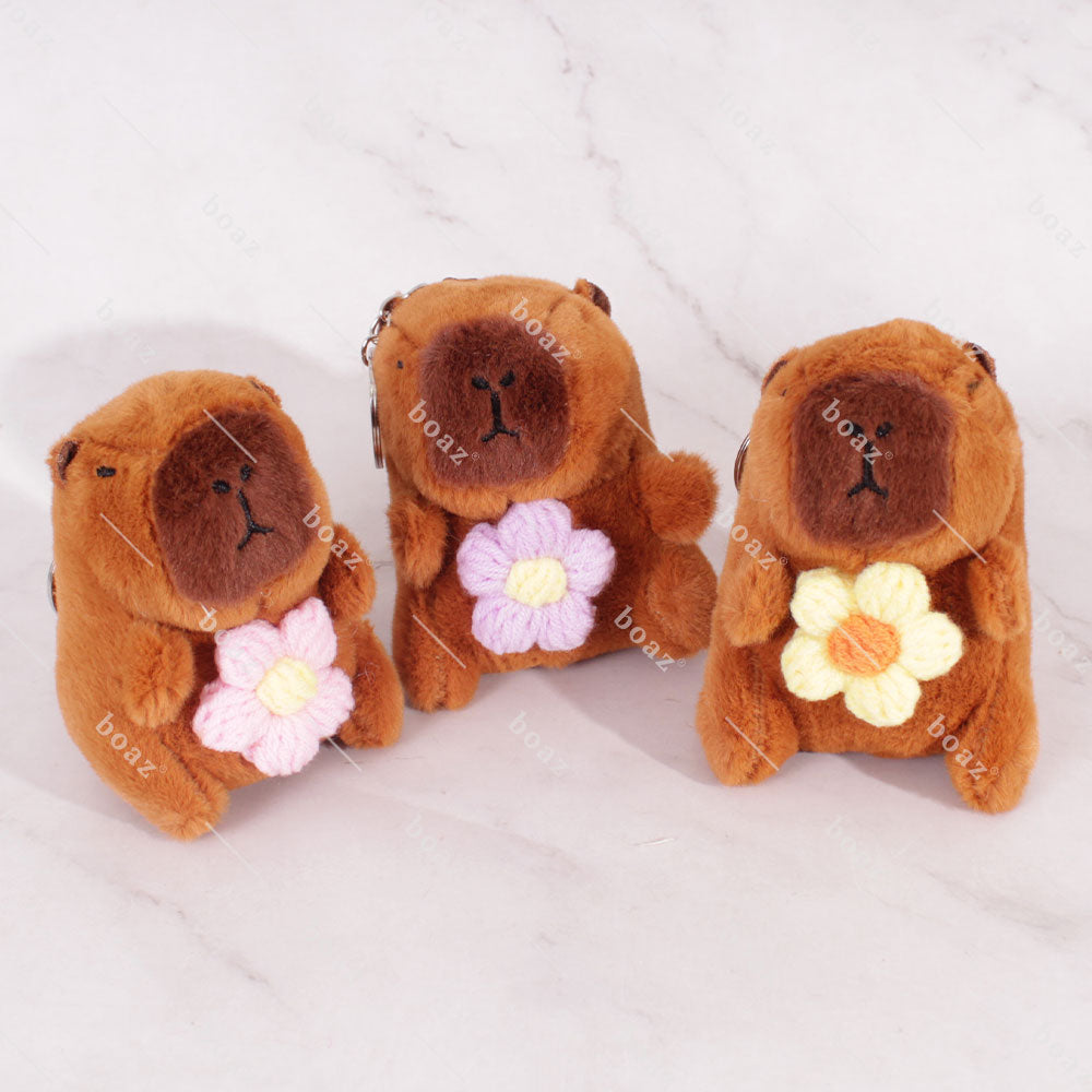 LLAVERO CAPY FLOR (set de 3 x 3.600$)