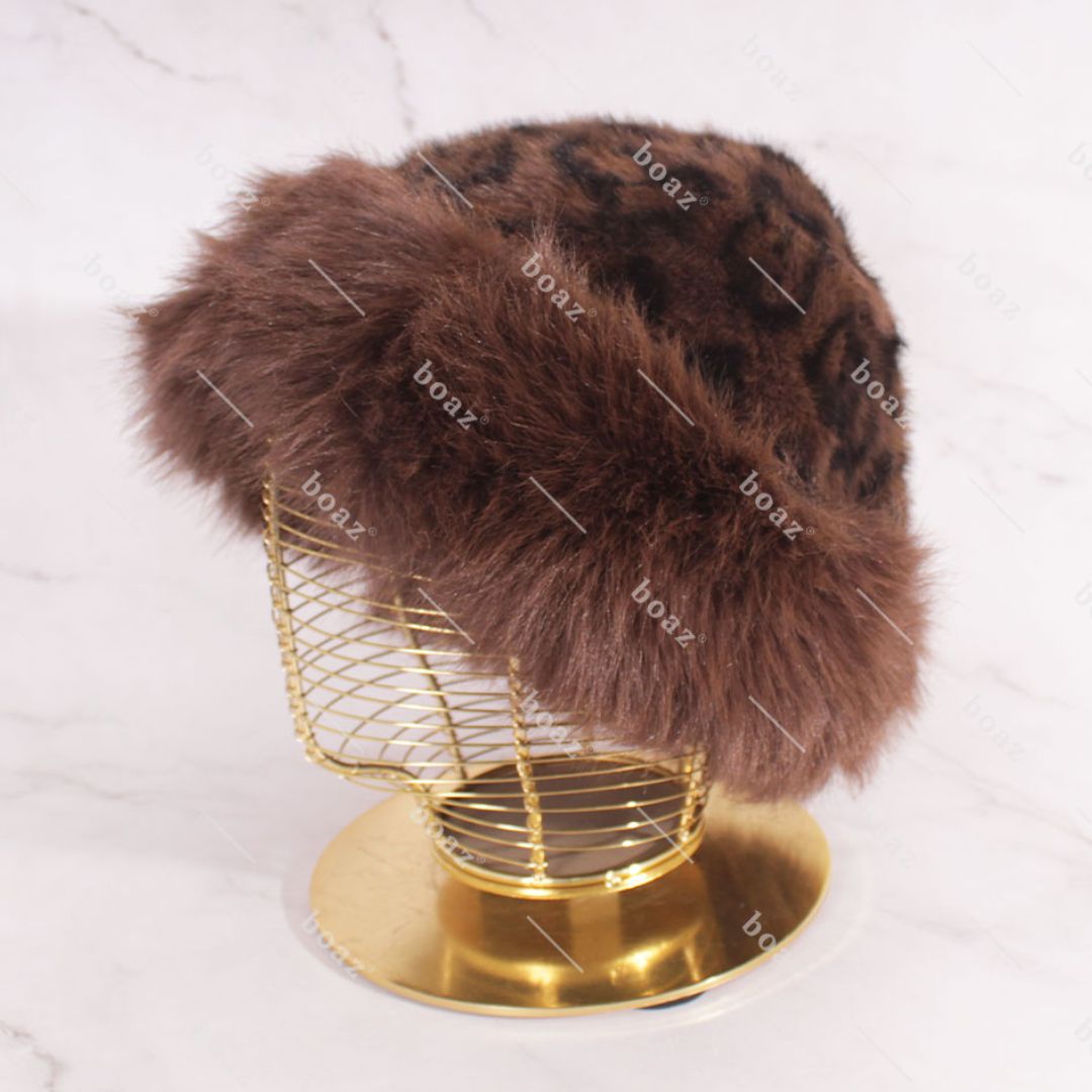 GORRO MINK ANIMAL OSCURO X1