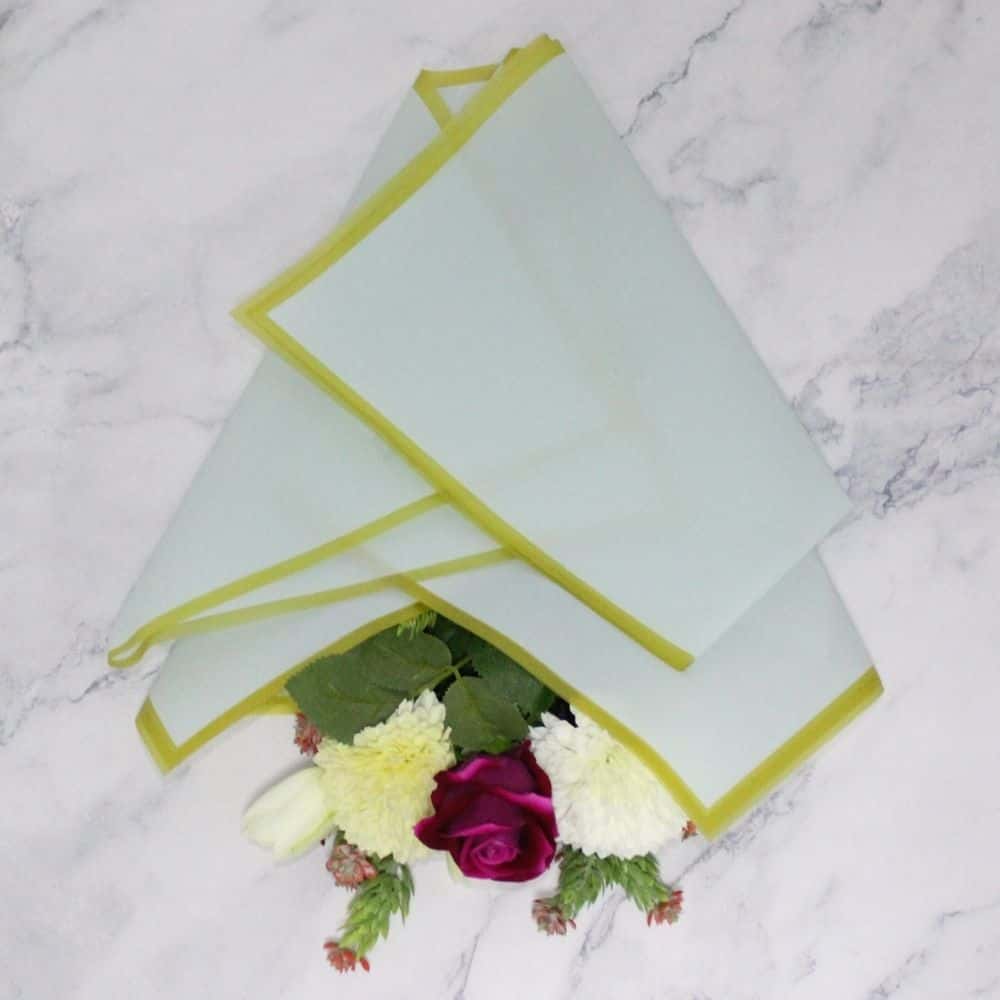 PAPEL COREANO VERDE 55*56 X20