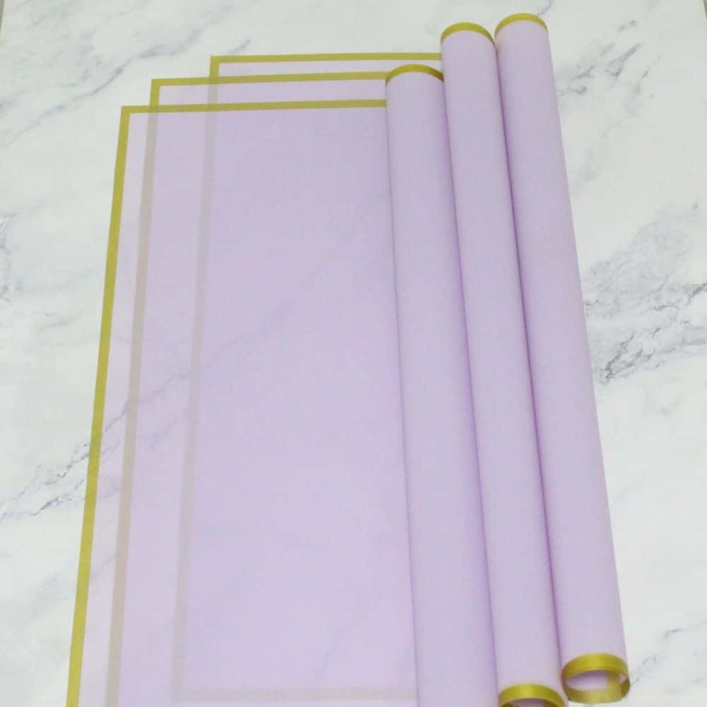 PAPEL COREANO LILA 55*56 X20