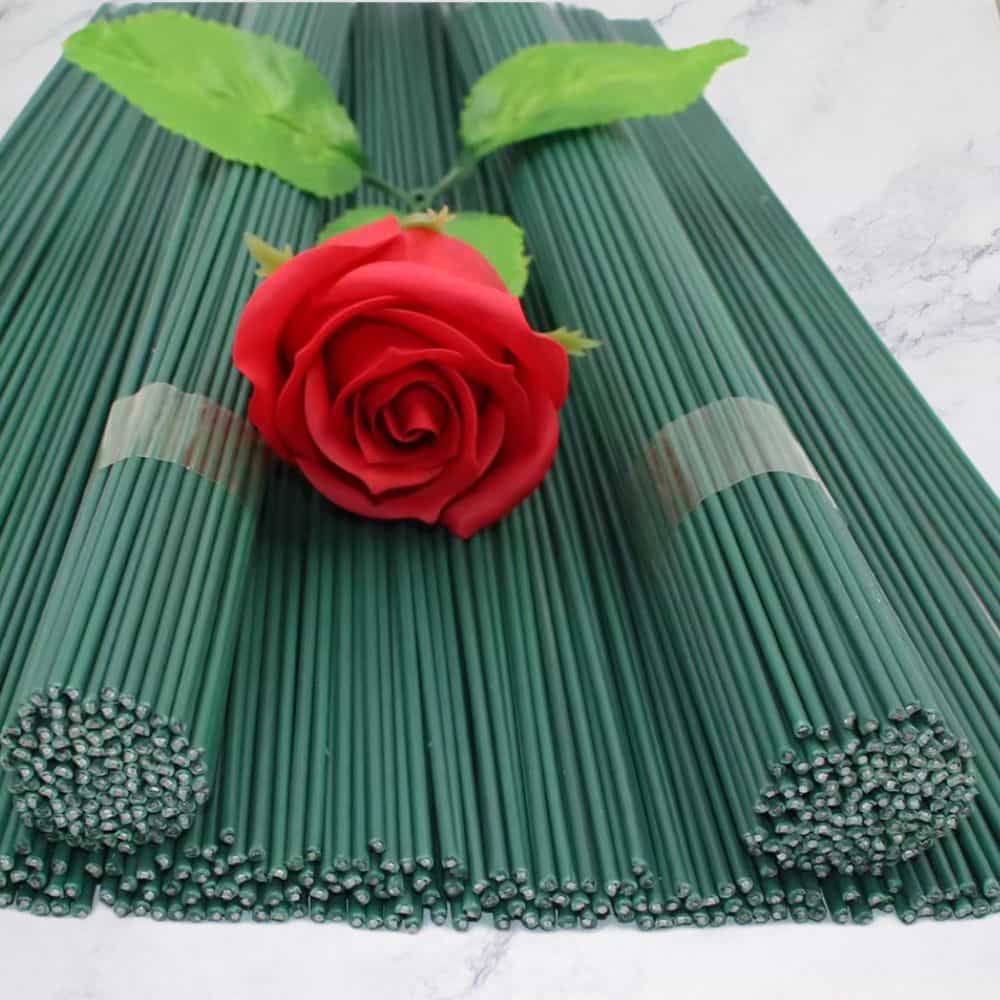 ALAMBRE FLORAL VERDE 30CM X100