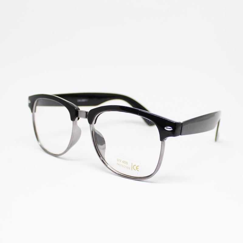 ANTEOJO JACK TRANSPARENTE NEGRO X1