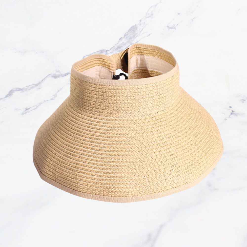 VISERA PAJA DOBLABLE CAFÉ X1