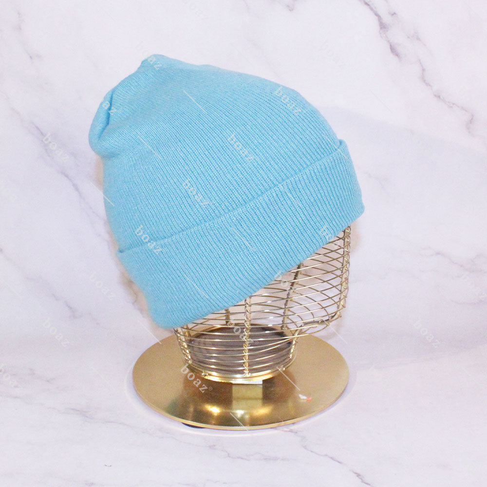 GORRO LANA CLASICO TURQUESA X1