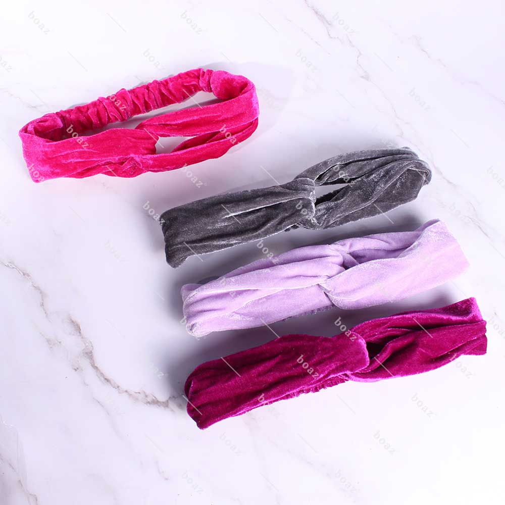 BZ-590-2 CINTILLO TURBANTE PLUSH (docena) - Imagen 1