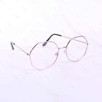 LENTE HEXAGONAL TRANSPARENTE X1