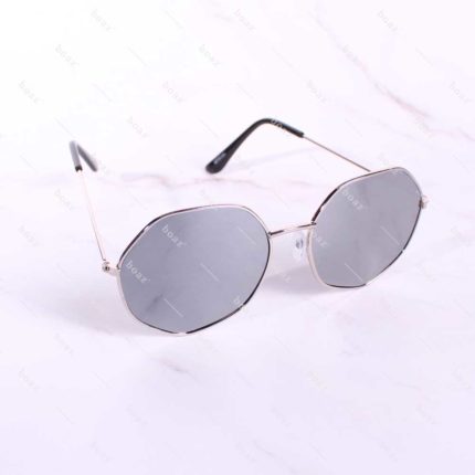 LENTE HEXAGONAL PLATEADO X1