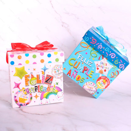 CAJA REGALO CUMPLEAÑOS 1 L (docena)