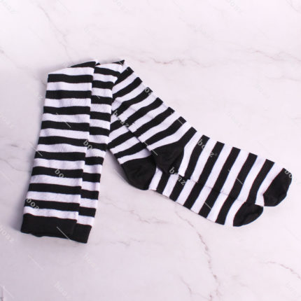 CALCETIN XL NEG/BLANCO (unidad)