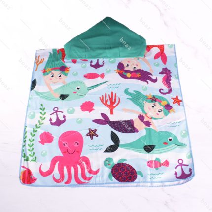 TOALLA CAPUCHA MAR X1