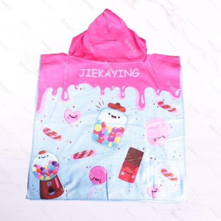 TOALLA CAPUCHA POSTRE X1