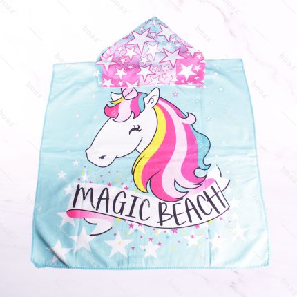 TOALLA CELESTE CAPU UNICORNIO X1