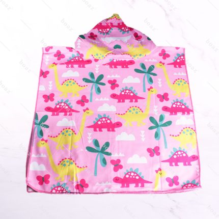 TOALLA CAPU DINOSAURIOS X1