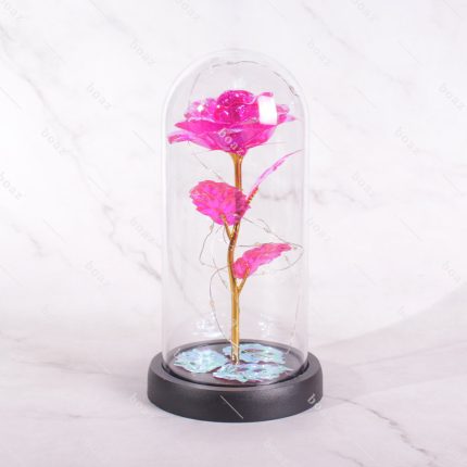 ROSA LED FUCSIA (unidad)