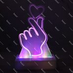 HOLOGRAMA DEDO CORAZON (unidad) - Imagen 2