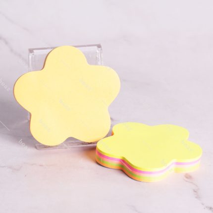 PAPEL DE NOTAS FLOR (unidad)