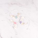 PULSERA CONCHA FLOR (docena)