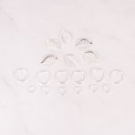 ANILLO TRENZAS HOJAS (docena)